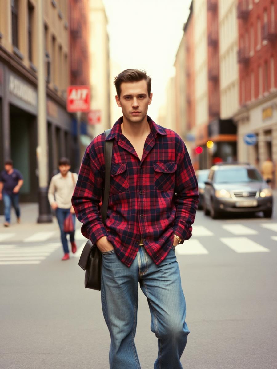 Men's fashion in the 1990s